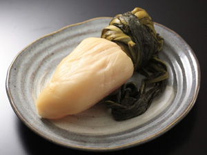 Photo of suguki, a kind of pickled turnip