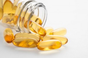 Photo of vitamin E capsules