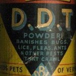 Photo of an old cannister of DDT