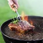 Photo of a steak on a barbecue