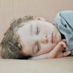 photo of a sleeping child