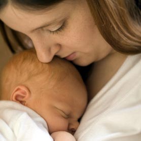 Photo of a mum and baby