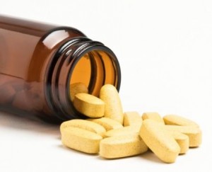 Photo of vitamin tablets