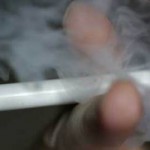 Photo of an e-cigarette