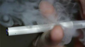 Photo of an e-cigarette