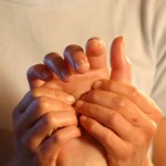 Photo of hand shiatsu massage