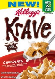 Photo of a box of Kellogg's crave