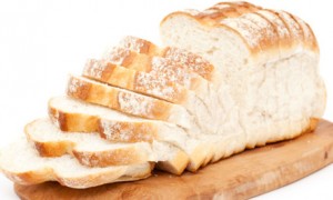 Photo of a loaf of white bread