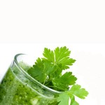 Photo of a green smoothie