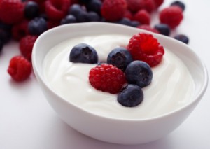 photo of probiotic yoghurt