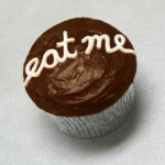 Photo of a chocolate cupcake