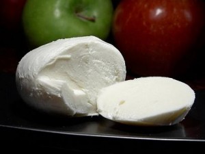 Photo of mozarella cheese