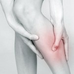 Photo illustrating leg cramp