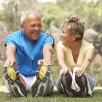 photo of older people exercising