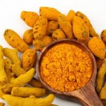 photo of turmeric root and powder