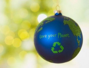Photo of a sustainable christmas decoration