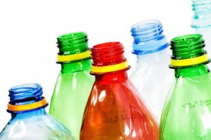 Photos of plastic bottles