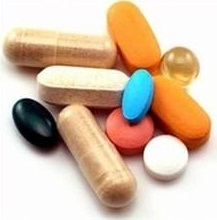 photo of a selection of vitamin supplements