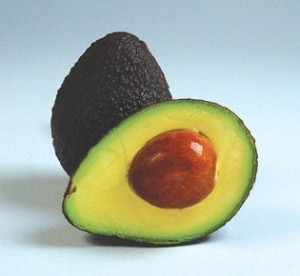 Photo of a Hass avocado