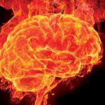 photo illustrating inflammation in the brain