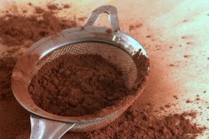 photo of cocoa powder