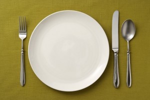 photo of an empty plate