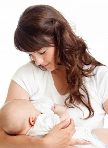 Photo of a mum breastfeeding