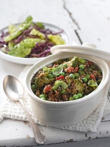 Photo of vegetable quinoa medley