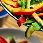 Photo of a vegetable stir fry