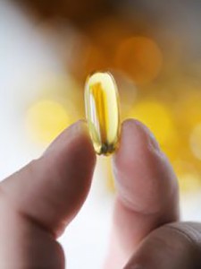 photo of an omega-3 supplement