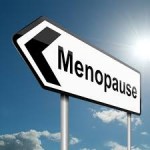 photo of a sign saying menopause